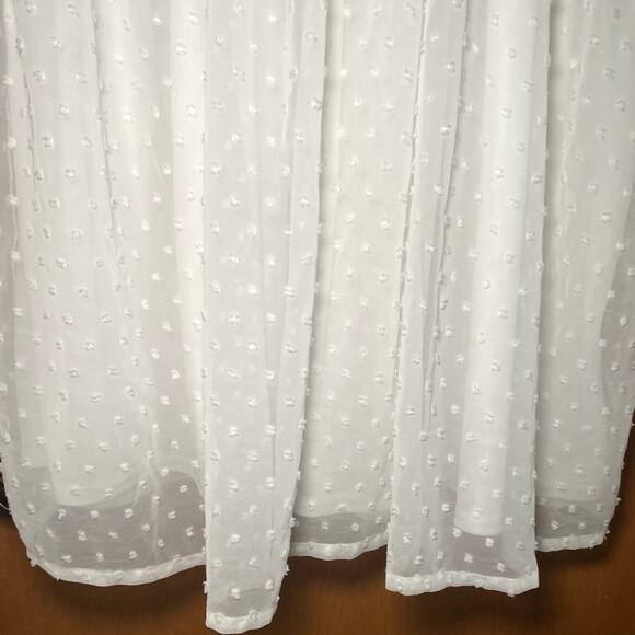 Alterd State - White Polka Dot - Ruffle Tie Dress - Picture 9 of 14